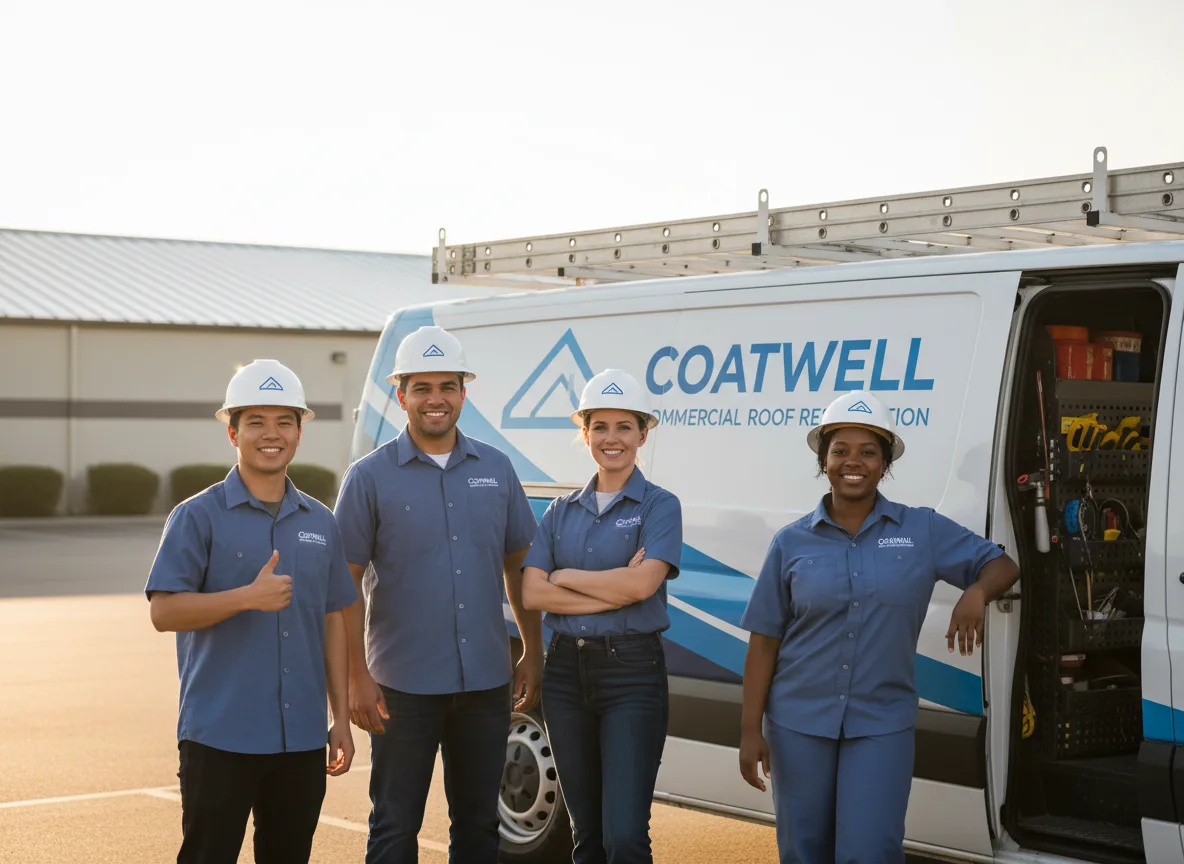 Commercial roof coating company in Garden City, UT